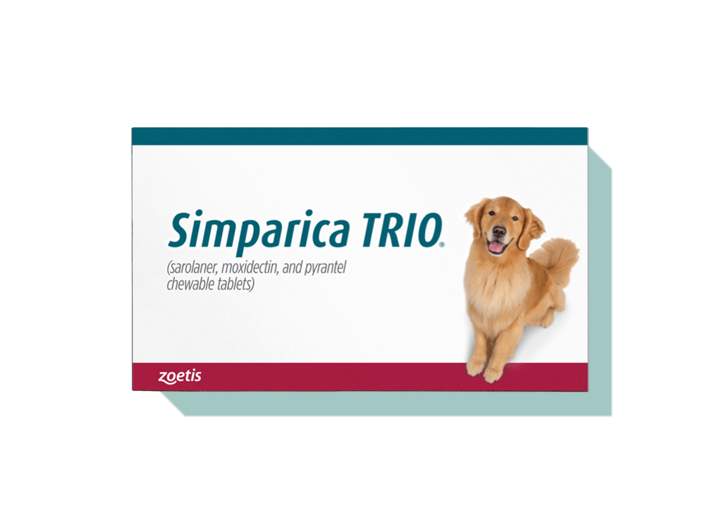 Simparica Trio tablets for dogs - Zoetis