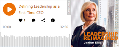 Defining Leadership as a First-Time CEO: Podcast
