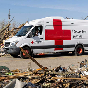 Disaster relief van - Zoetis