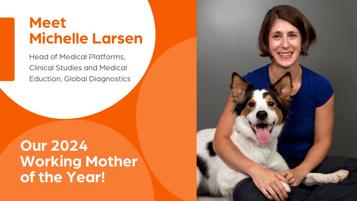 Michelle Larsen, our 2024 Working Mother of the Year! - Zoetis