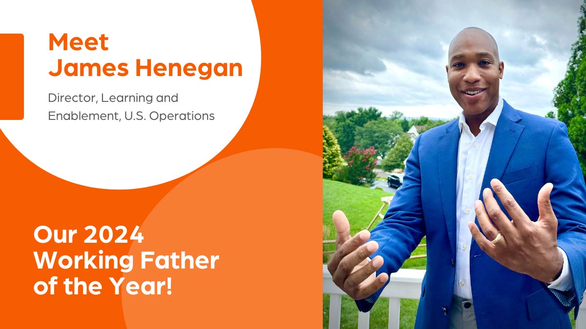 James Henegan, our 2024 Working Father of the Year! - Zoetis