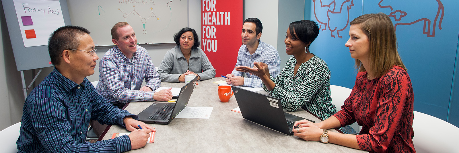 Zoetis colleagues in conference room