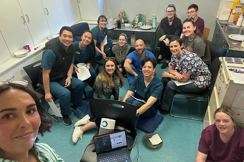 Trafalgar veterinarians in training - Zoetis