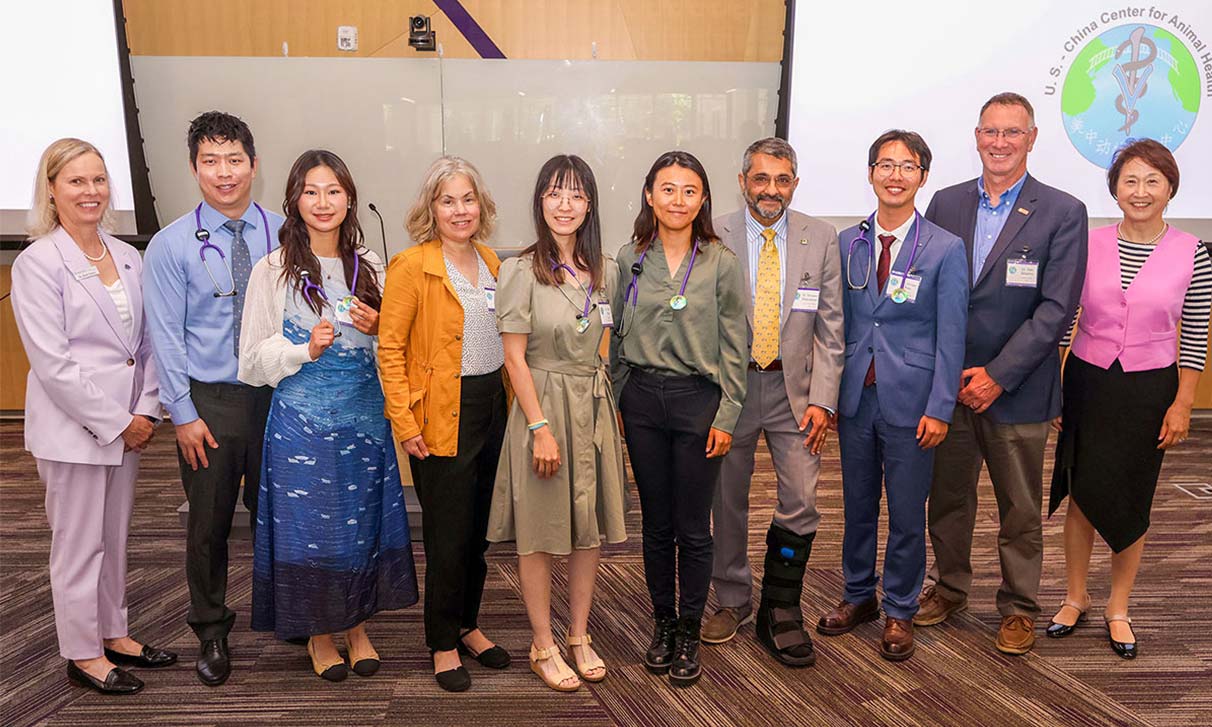 Students and attendees at U.S.-China Joint DVM Program event - Zoetis Foundation