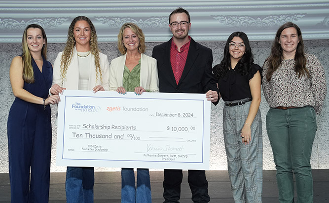 Ten Future Horse Doctors Receive $10,000 Zoetis Foundation Scholarships from The Foundation for the Horse - Zoetis