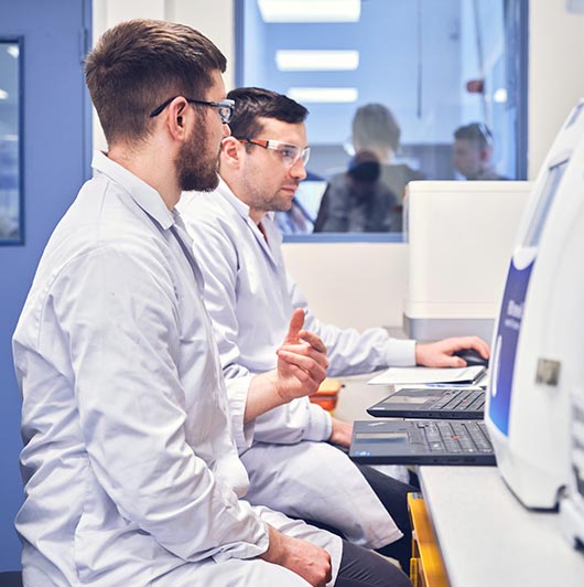 Zoetis Research and Development Scientists in laboratory - Zoetis